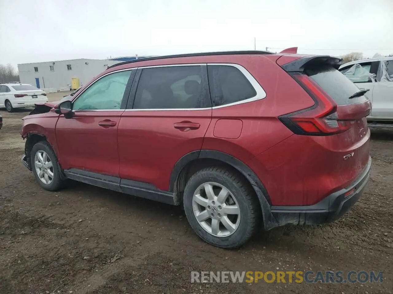 2 fotografías del automóvil dañado 2HKRS4H54PH120180 HONDA CRV 2023