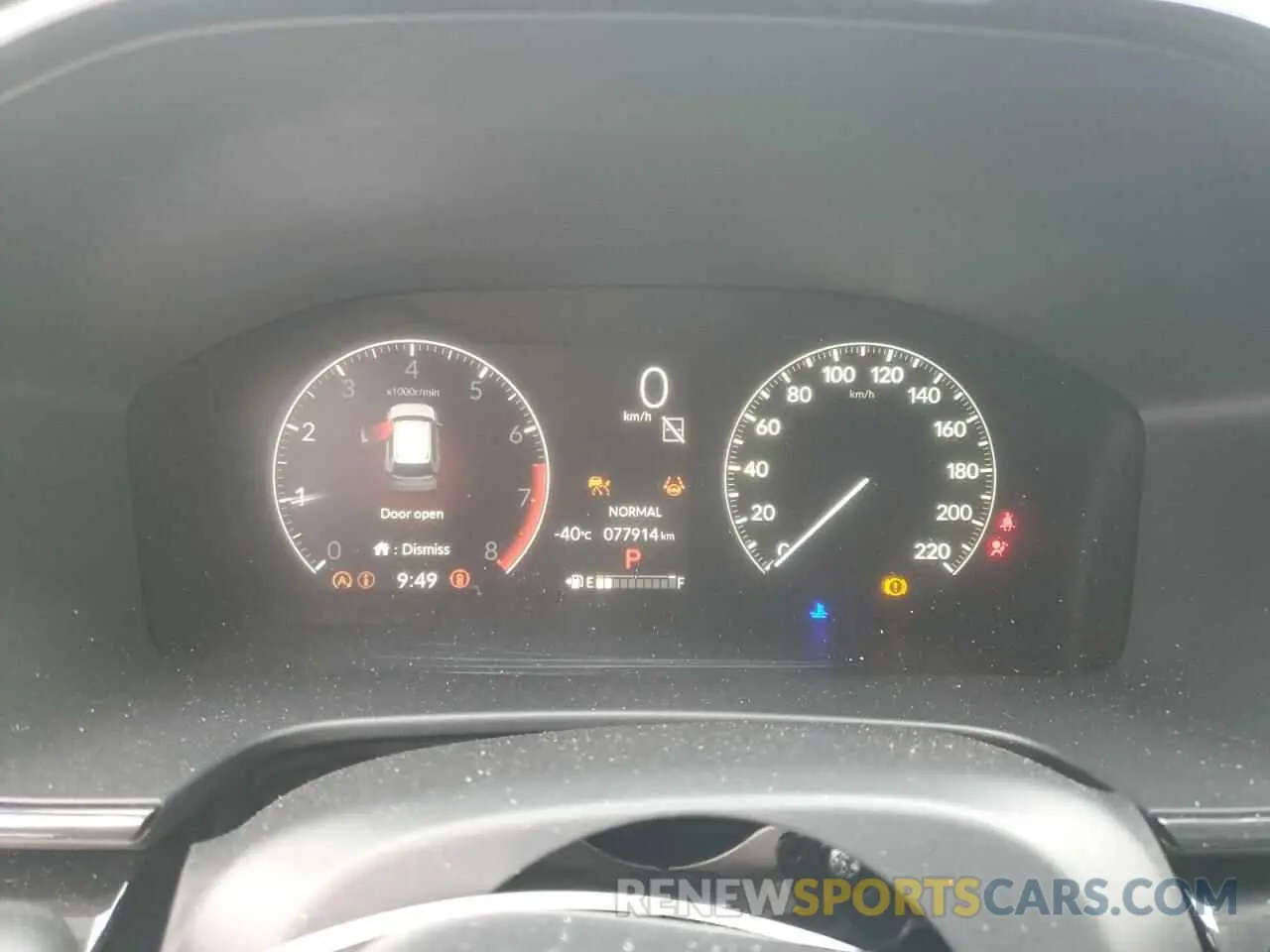 9 fotografías del automóvil dañado 2HKRS4H54PH120180 HONDA CRV 2023