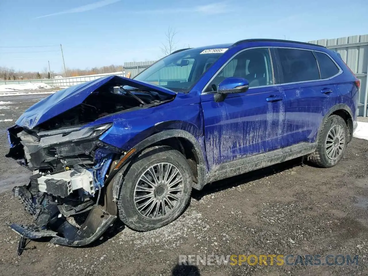 1 fotografías del automóvil dañado 2HKRS4H5XPH115405 HONDA CRV 2023