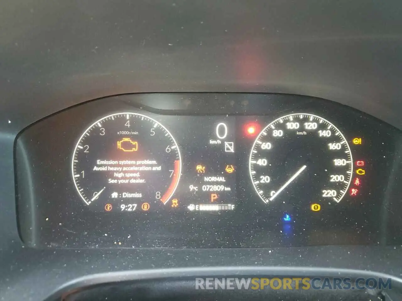 9 fotografías del automóvil dañado 2HKRS4H5XPH115405 HONDA CRV 2023