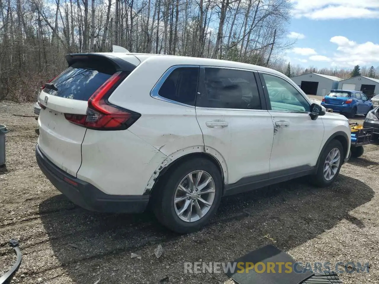3 fotografías del automóvil dañado 2HKRS4H70PH121456 HONDA CRV 2023