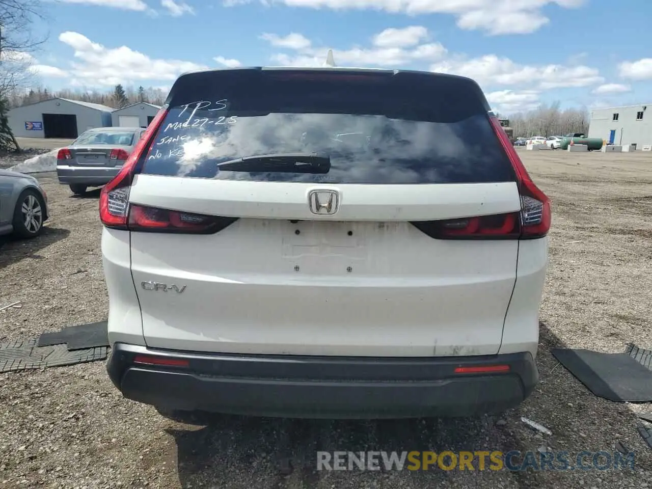 6 fotografías del automóvil dañado 2HKRS4H70PH121456 HONDA CRV 2023