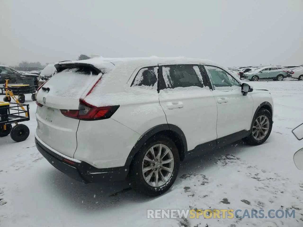 3 fotografías del automóvil dañado 2HKRS4H72PH404697 HONDA CRV 2023