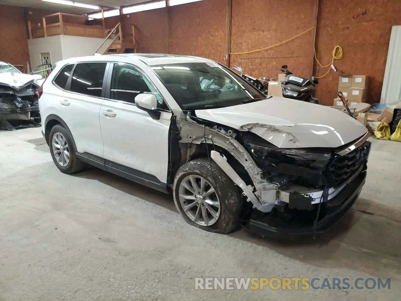 4 fotografías del automóvil dañado 2HKRS4H74PH406158 HONDA CRV 2023