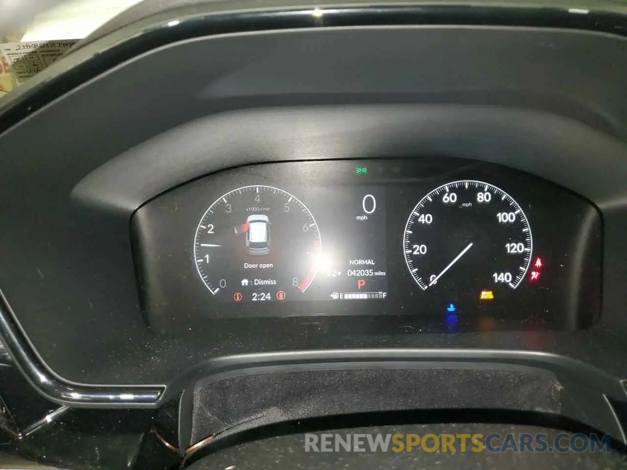 9 fotografías del automóvil dañado 2HKRS4H74PH406158 HONDA CRV 2023