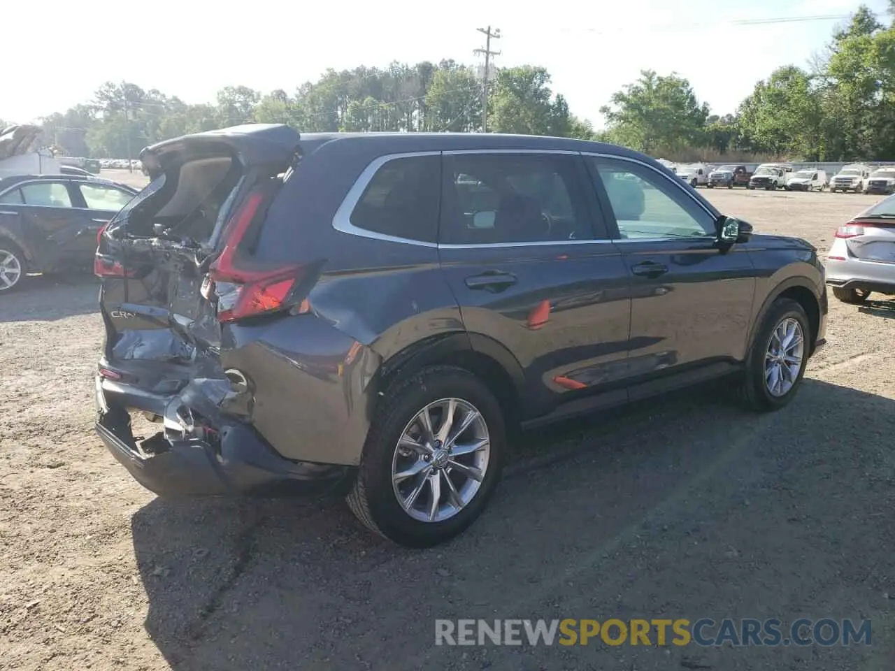 3 fotografías del automóvil dañado 2HKRS4H76PH440022 HONDA CRV 2023