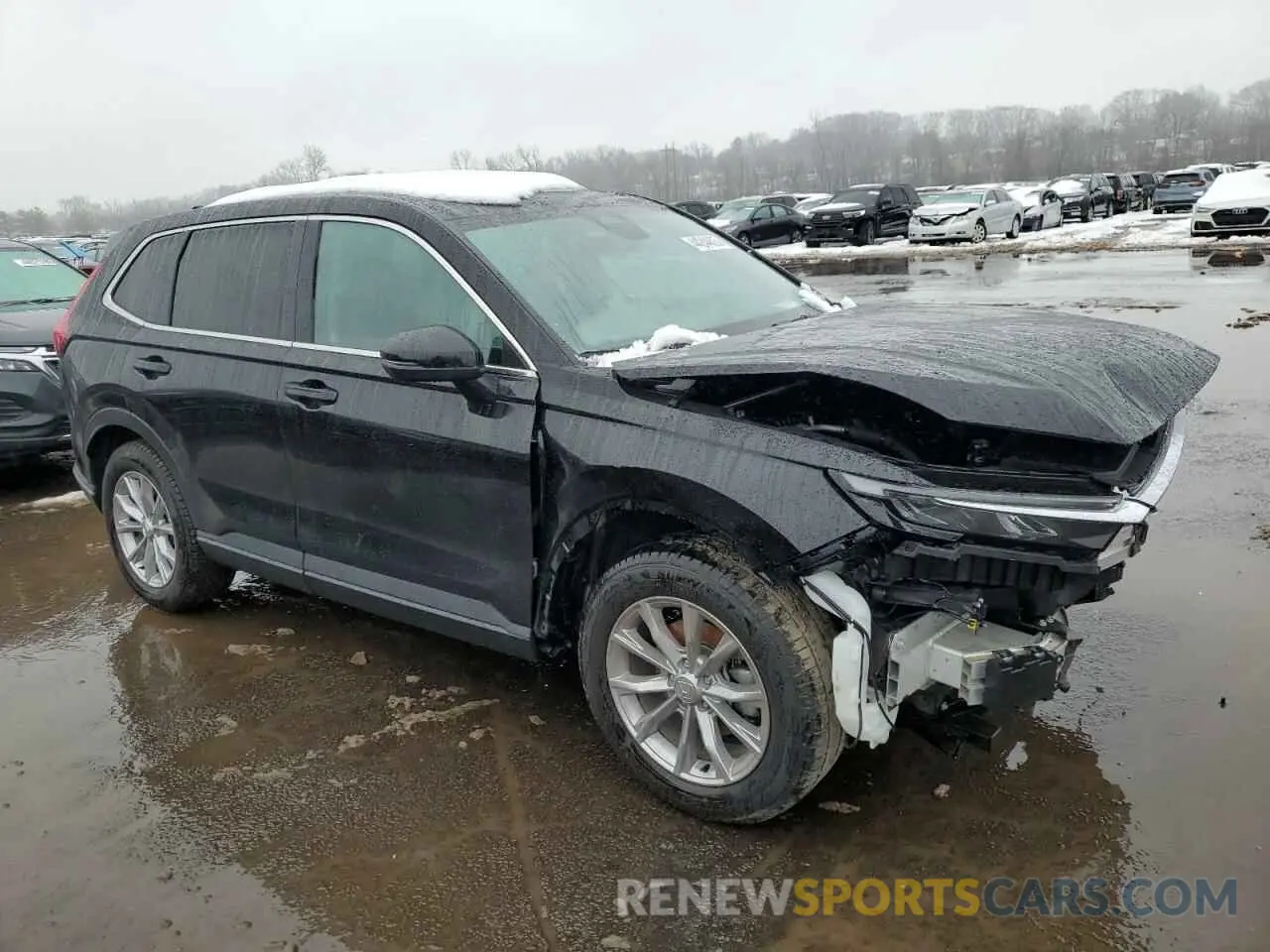 4 fotografías del automóvil dañado 2HKRS4H78PH411508 HONDA CRV 2023