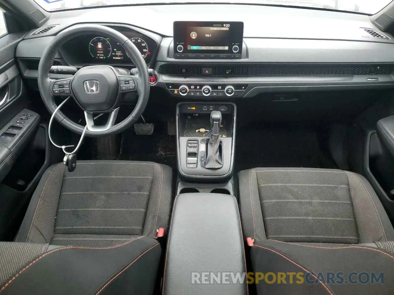 8 fotografías del automóvil dañado 2HKRS5H51PH700699 HONDA CRV 2023