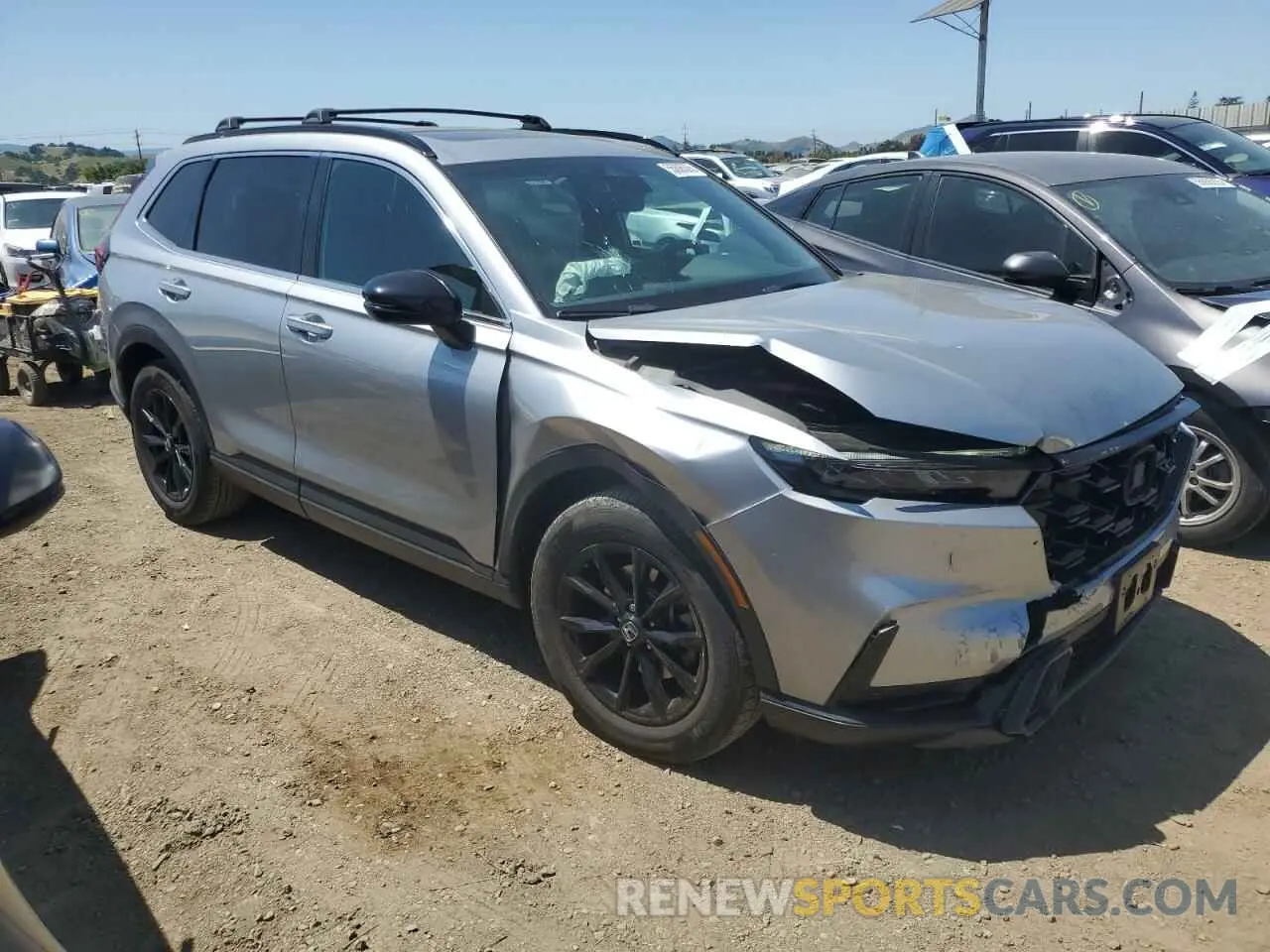 4 fotografías del automóvil dañado 2HKRS5H51PH712335 HONDA CRV 2023