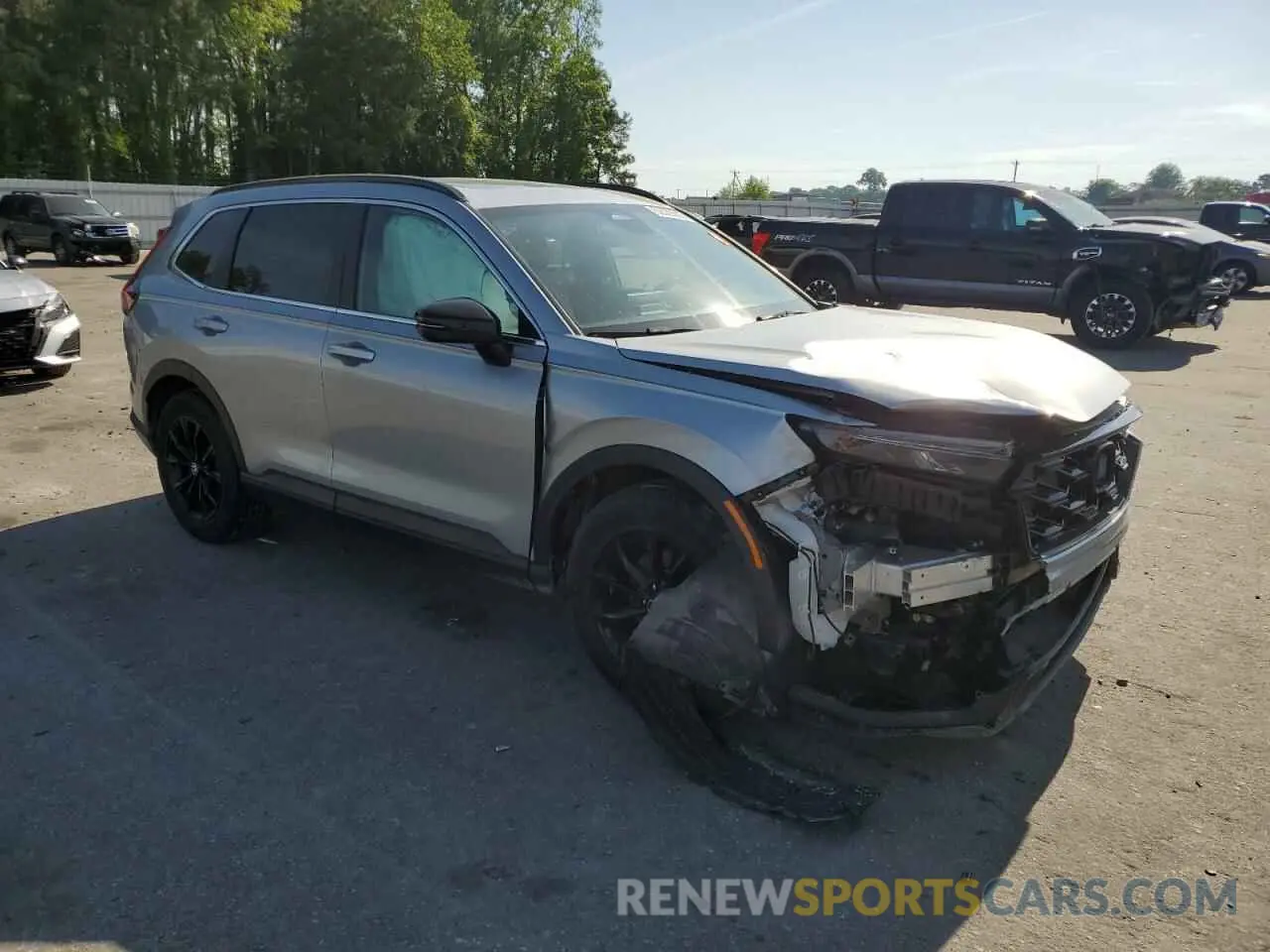 4 fotografías del automóvil dañado 2HKRS5H53PH707928 HONDA CRV 2023
