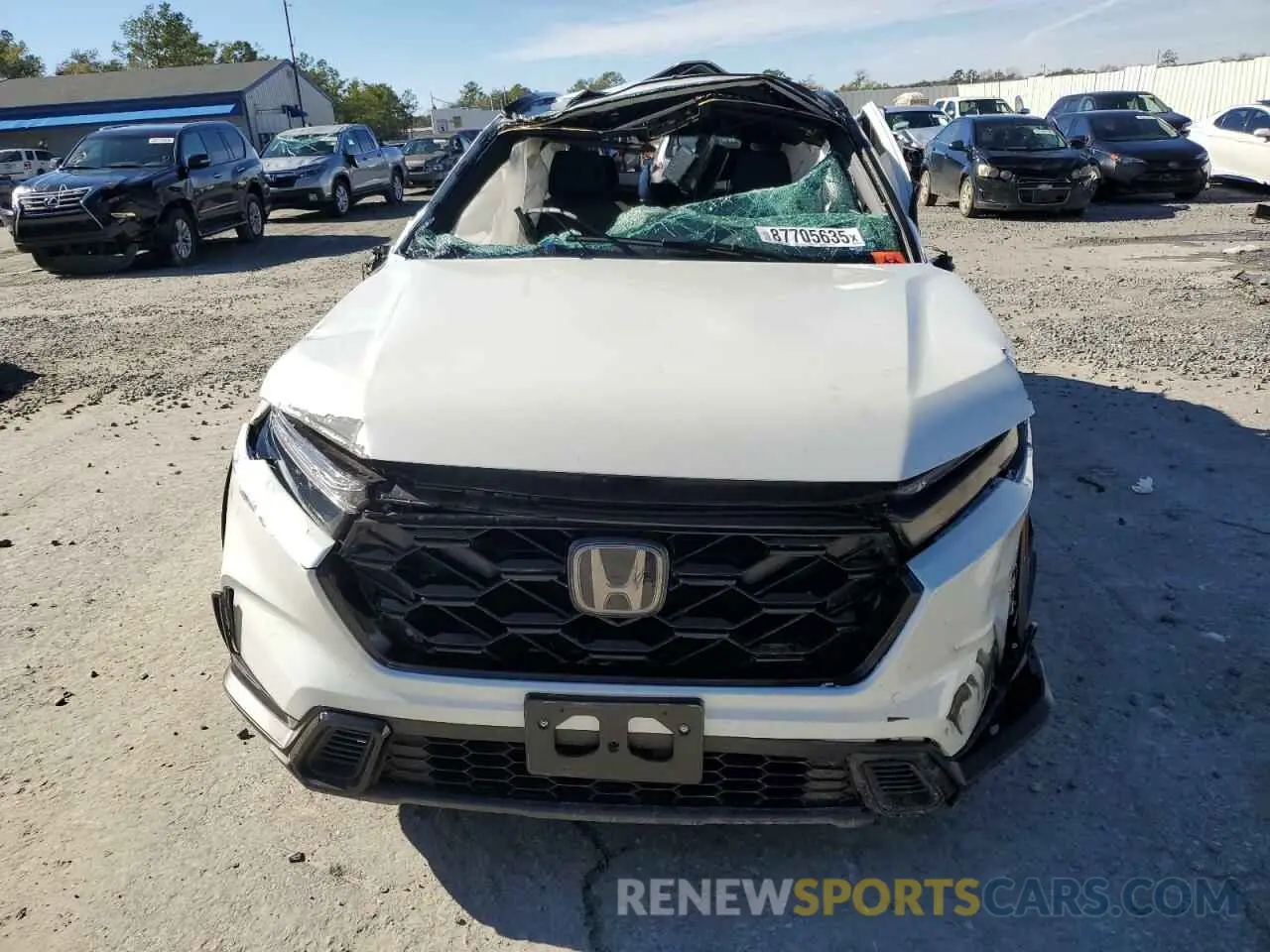 5 fotografías del automóvil dañado 2HKRS5H54PH704228 HONDA CRV 2023
