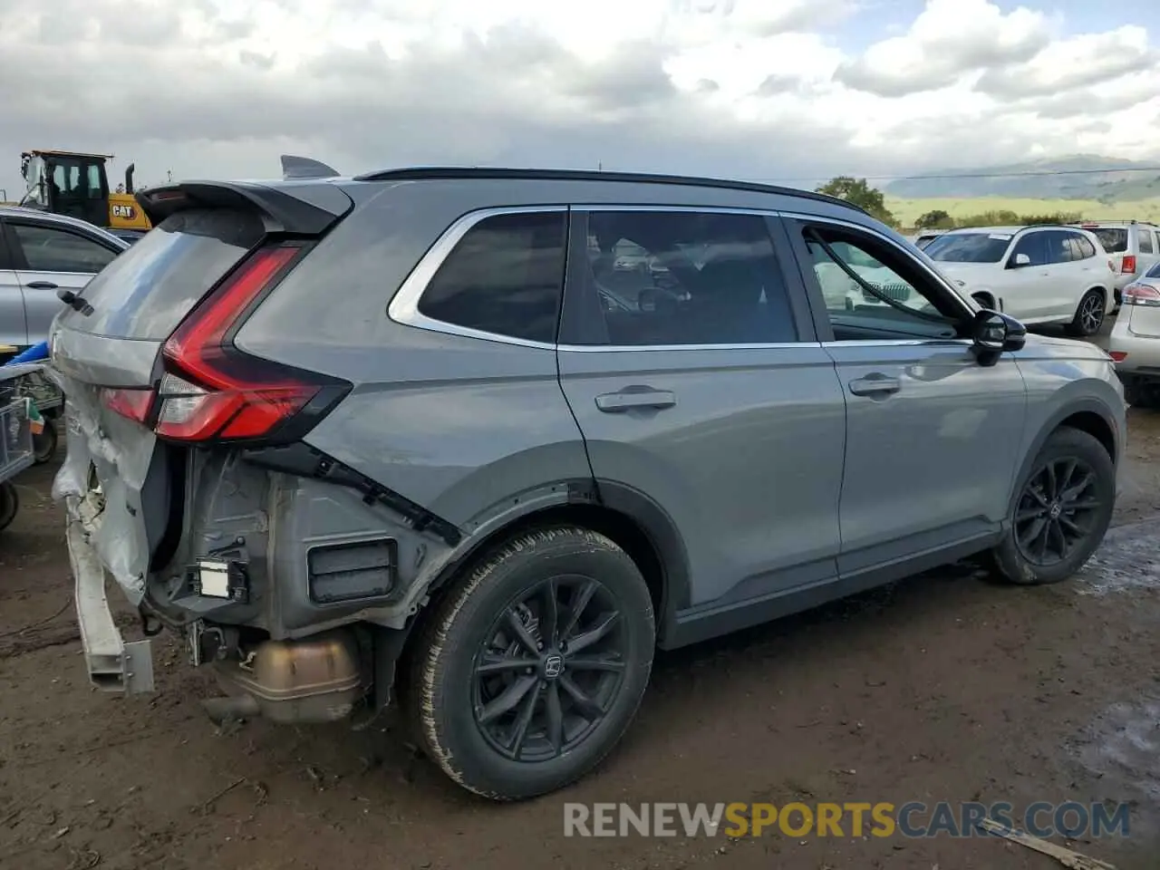3 fotografías del automóvil dañado 2HKRS5H57PH702375 HONDA CRV 2023