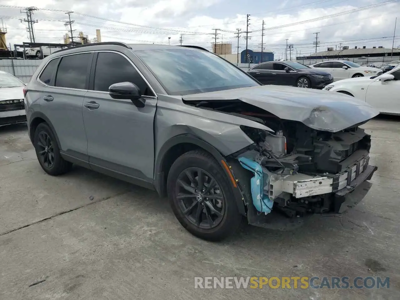 4 fotografías del automóvil dañado 2HKRS5H58PH712896 HONDA CRV 2023