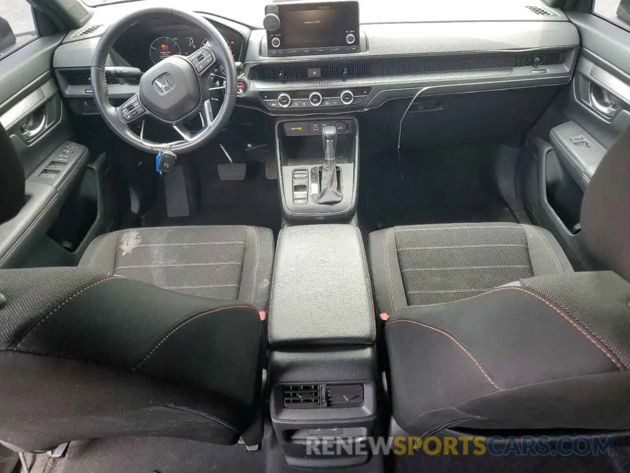 8 fotografías del automóvil dañado 2HKRS5H58PH712896 HONDA CRV 2023