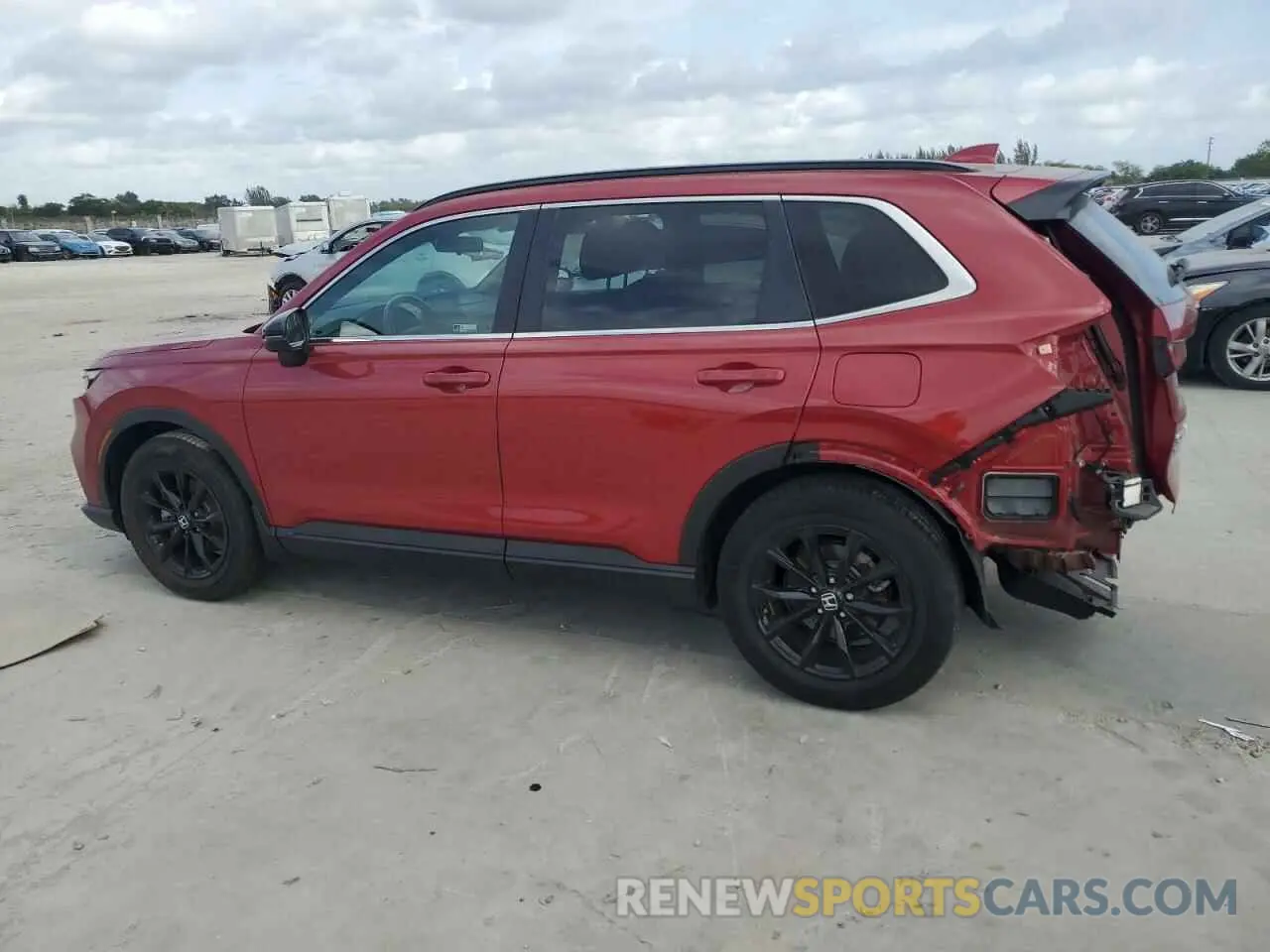2 fotografías del automóvil dañado 2HKRS5H59PH713264 HONDA CRV 2023