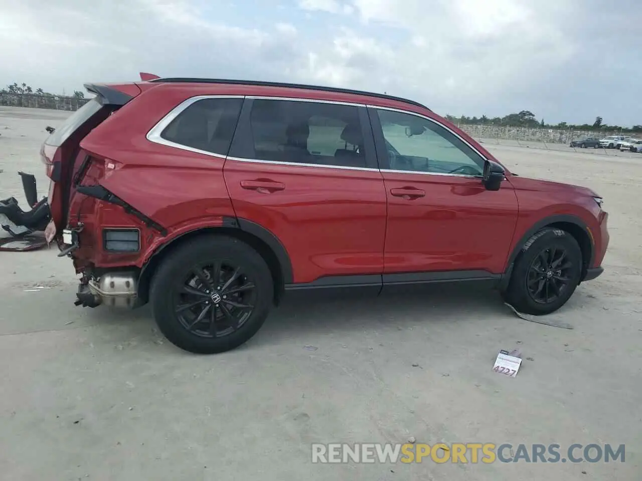 3 fotografías del automóvil dañado 2HKRS5H59PH713264 HONDA CRV 2023