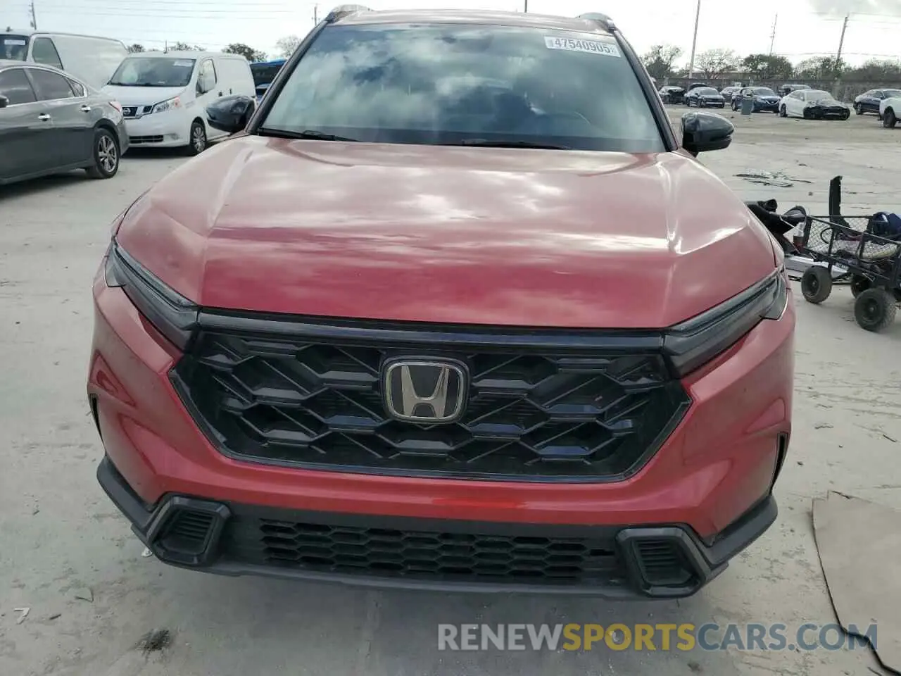 5 fotografías del automóvil dañado 2HKRS5H59PH713264 HONDA CRV 2023