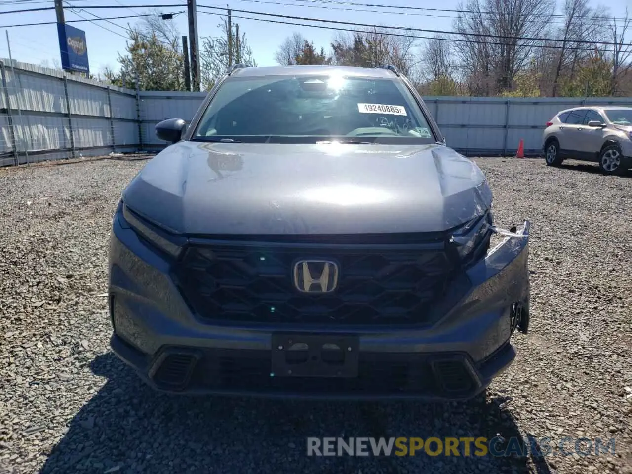 5 fotografías del automóvil dañado 2HKRS6H53PH813267 HONDA CRV 2023