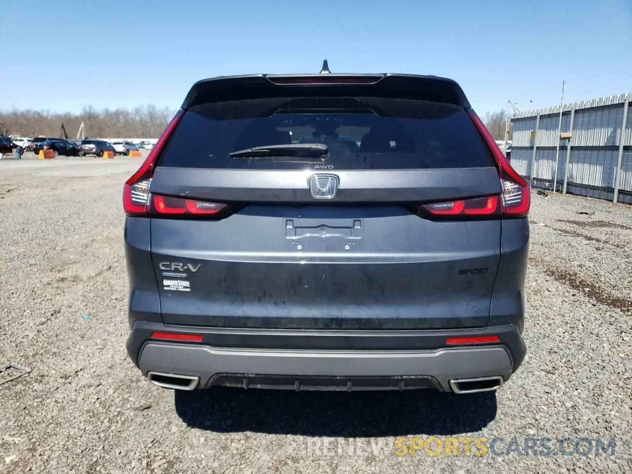 6 fotografías del automóvil dañado 2HKRS6H53PH813267 HONDA CRV 2023