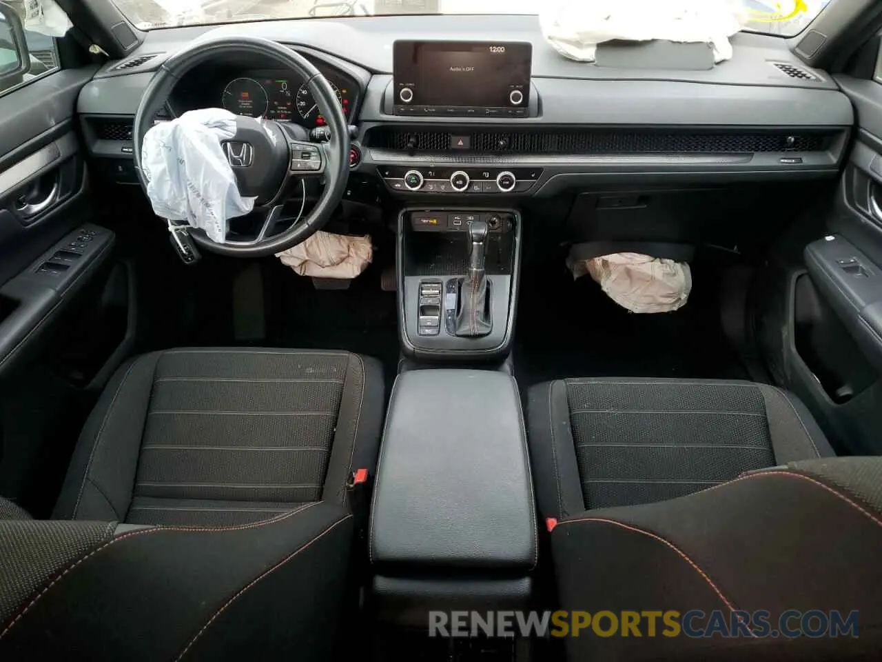 8 fotografías del automóvil dañado 2HKRS6H54PH811639 HONDA CRV 2023