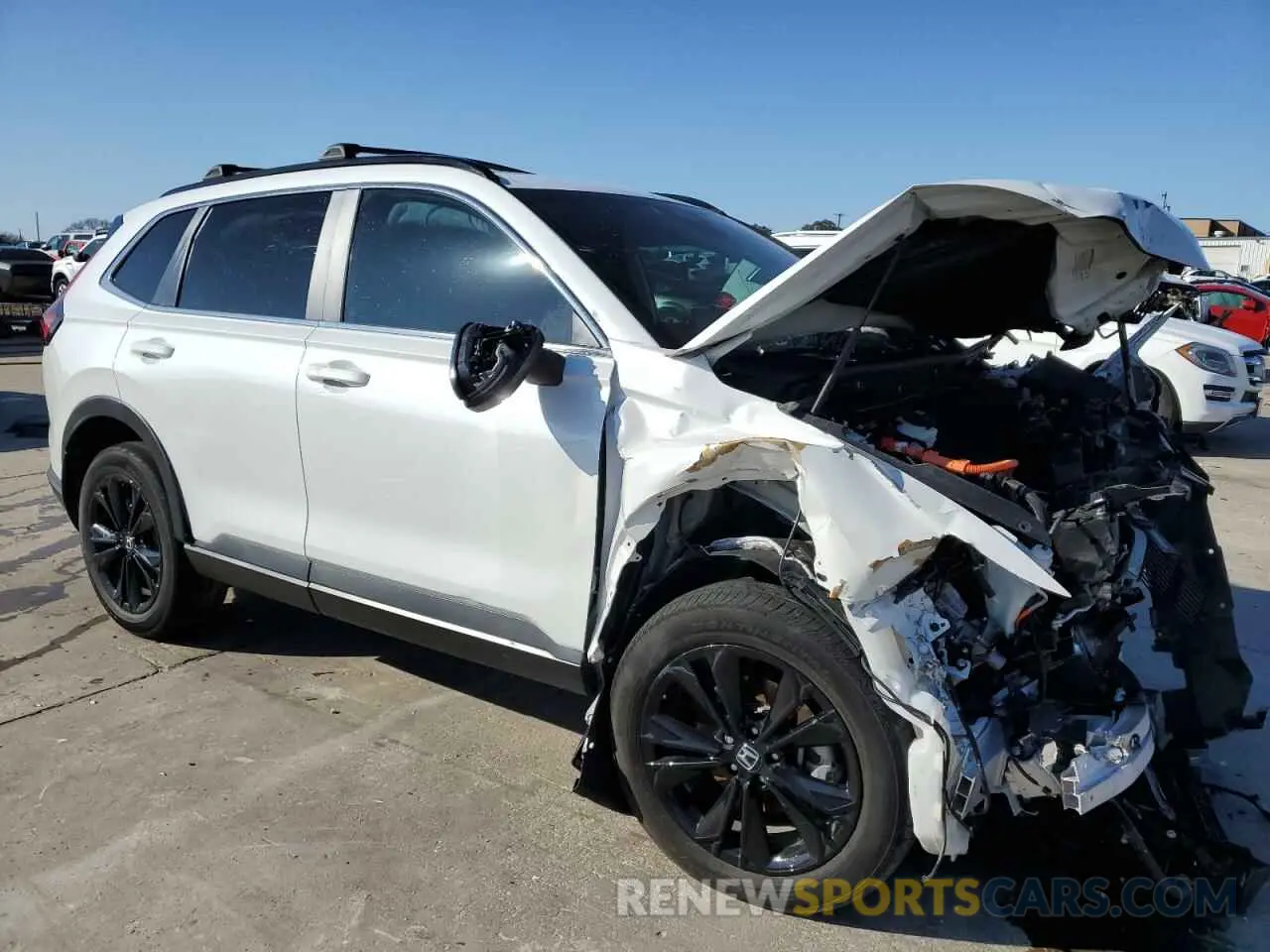4 fotografías del automóvil dañado 2HKRS6H91PH808104 HONDA CRV 2023