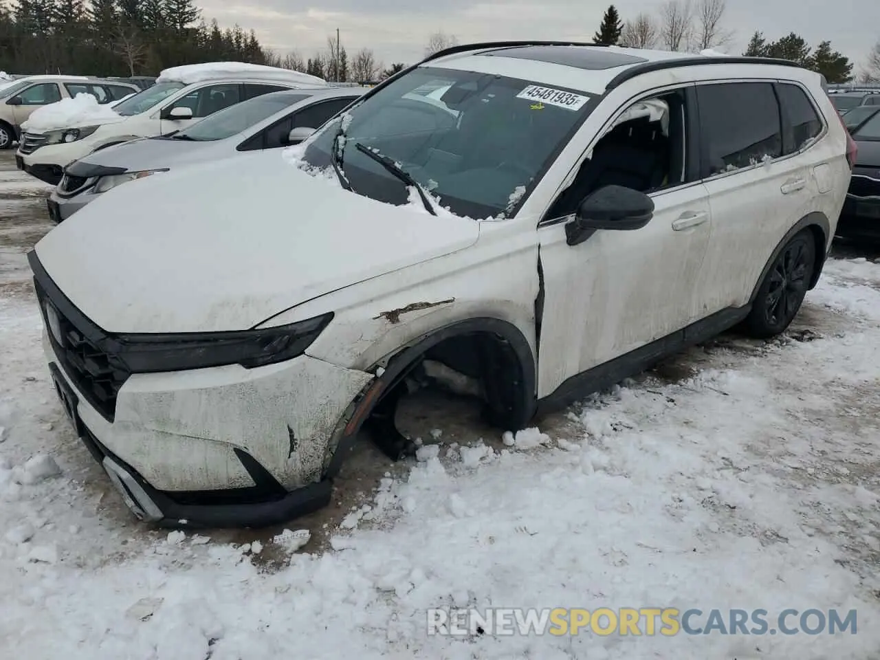 1 fotografías del automóvil dañado 2HKRS6H94PH204613 HONDA CRV 2023