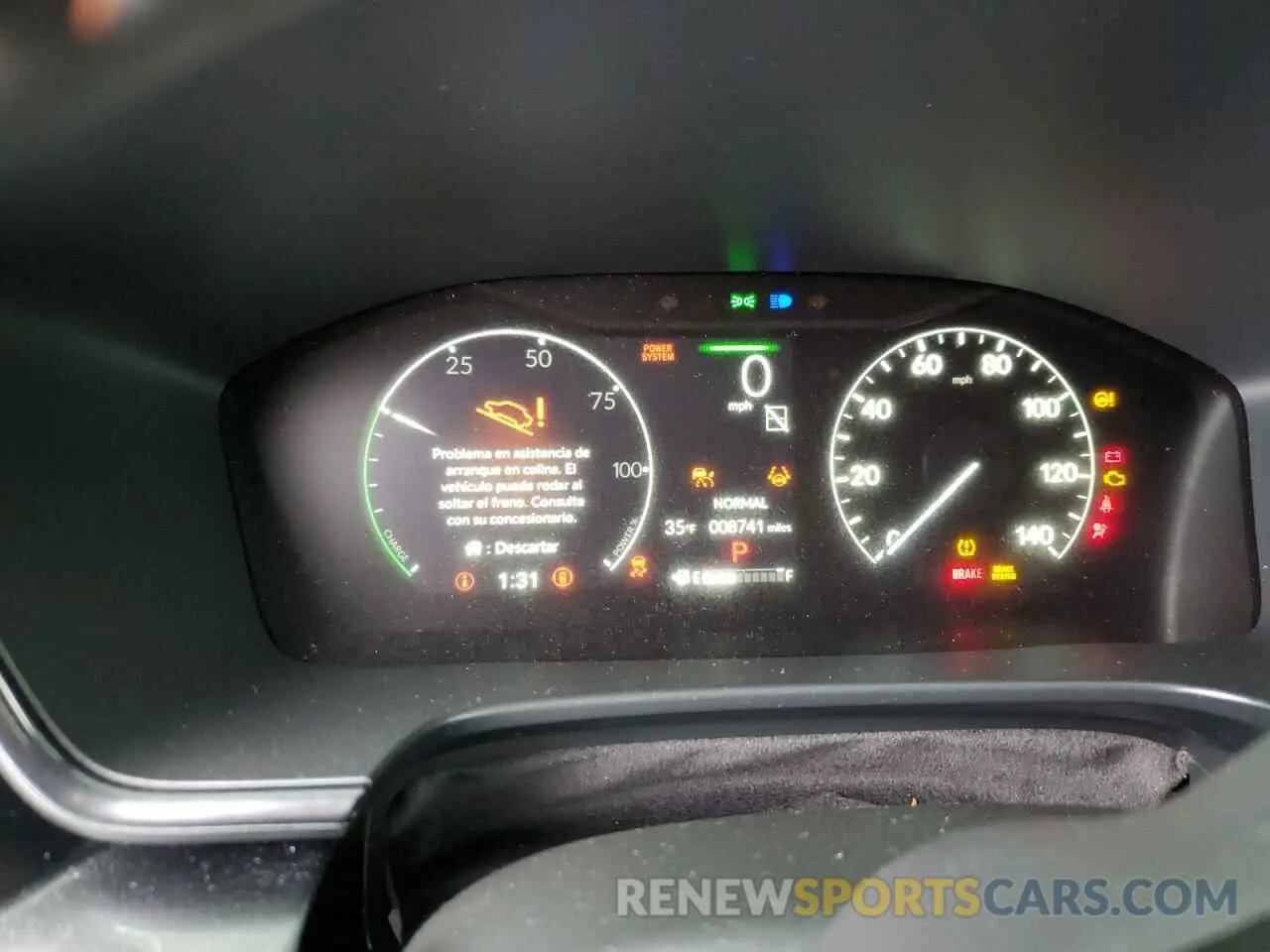 9 fotografías del automóvil dañado 2HKRS6H98PH804888 HONDA CRV 2023