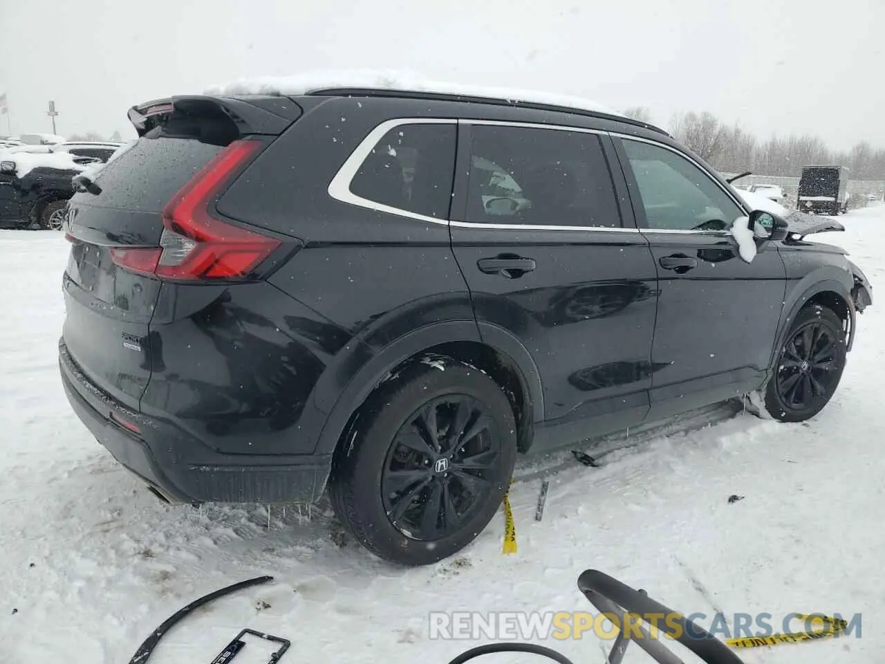 3 fotografías del automóvil dañado 2HKRS6H9XPH802253 HONDA CRV 2023