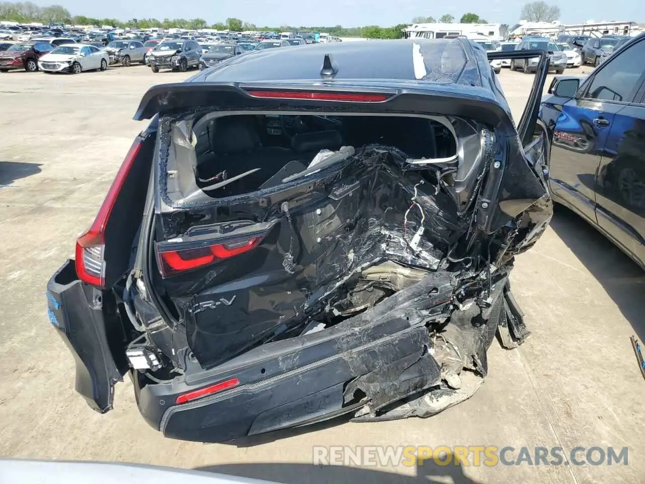 10 fotografías del automóvil dañado 5J6RS3H72PL007443 HONDA CRV 2023