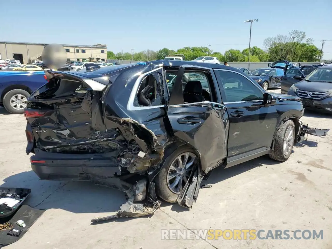 4 fotografías del automóvil dañado 5J6RS3H72PL007443 HONDA CRV 2023