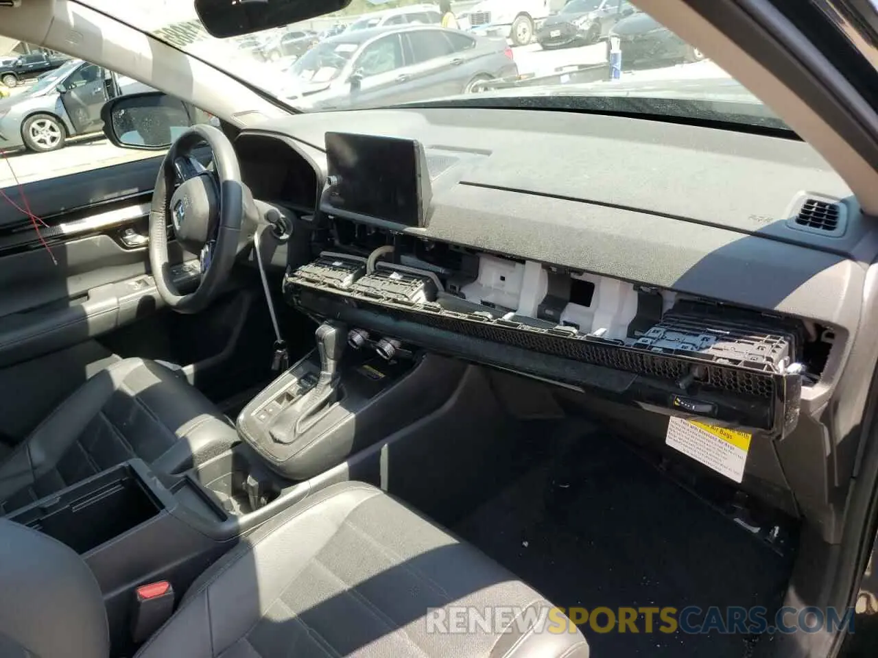 5 fotografías del automóvil dañado 5J6RS3H72PL007443 HONDA CRV 2023