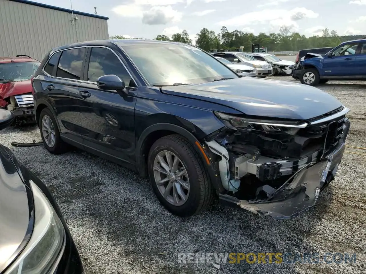 4 fotografías del automóvil dañado 5J6RS3H75PL008019 HONDA CRV 2023
