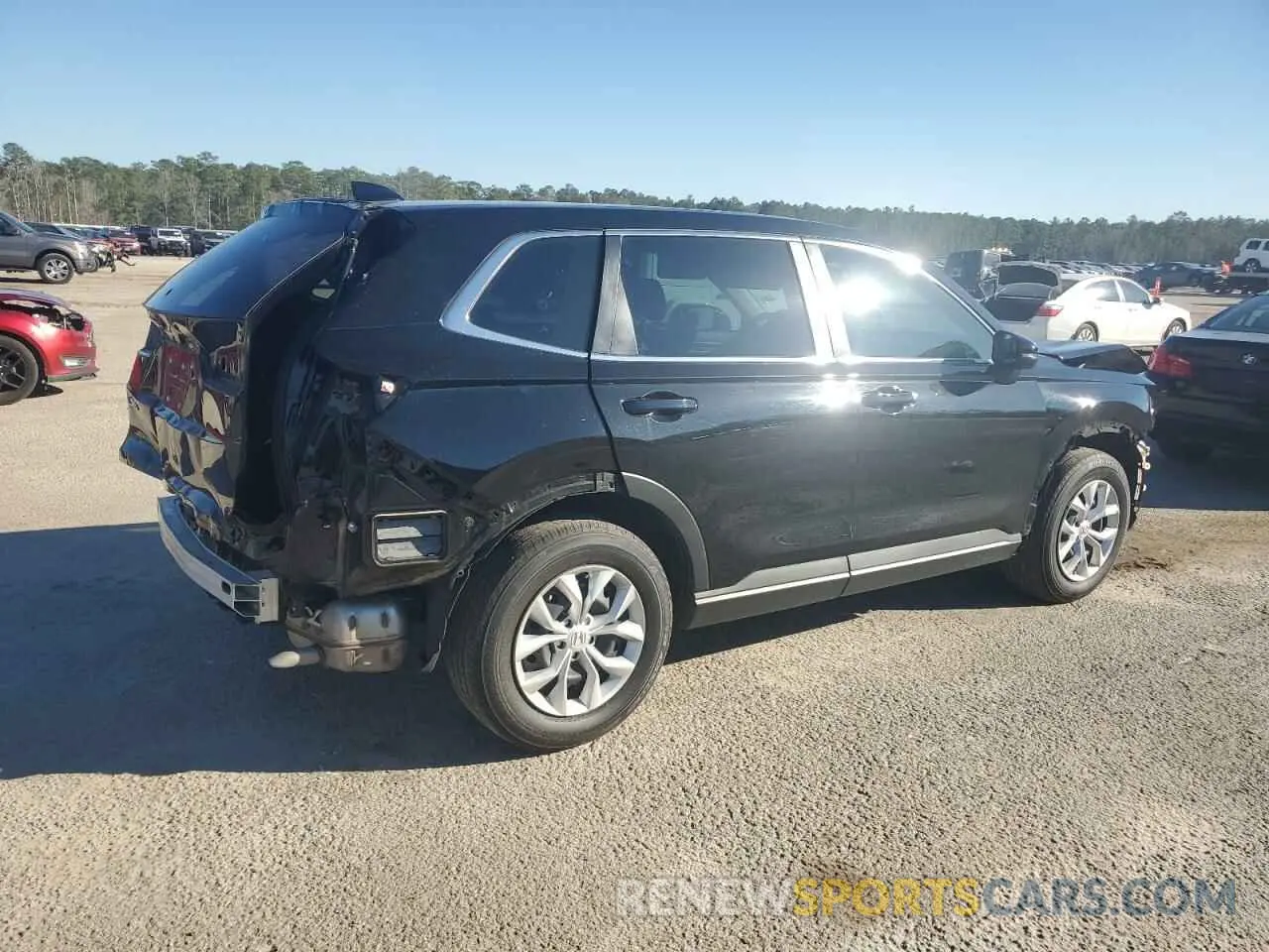 3 fotografías del automóvil dañado 5J6RS4H26PL009738 HONDA CRV 2023
