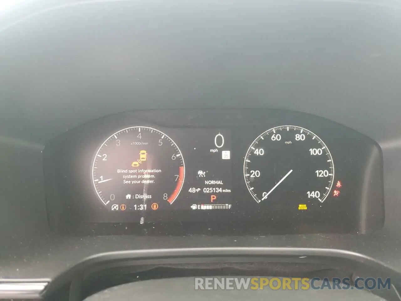 9 fotografías del automóvil dañado 5J6RS4H70PL007334 HONDA CRV 2023