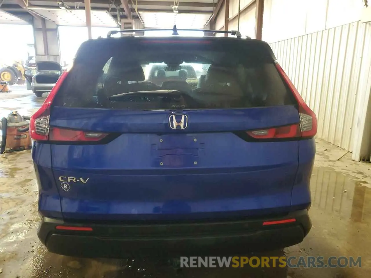 6 fotografías del automóvil dañado 5J6RS4H71PL002207 HONDA CRV 2023