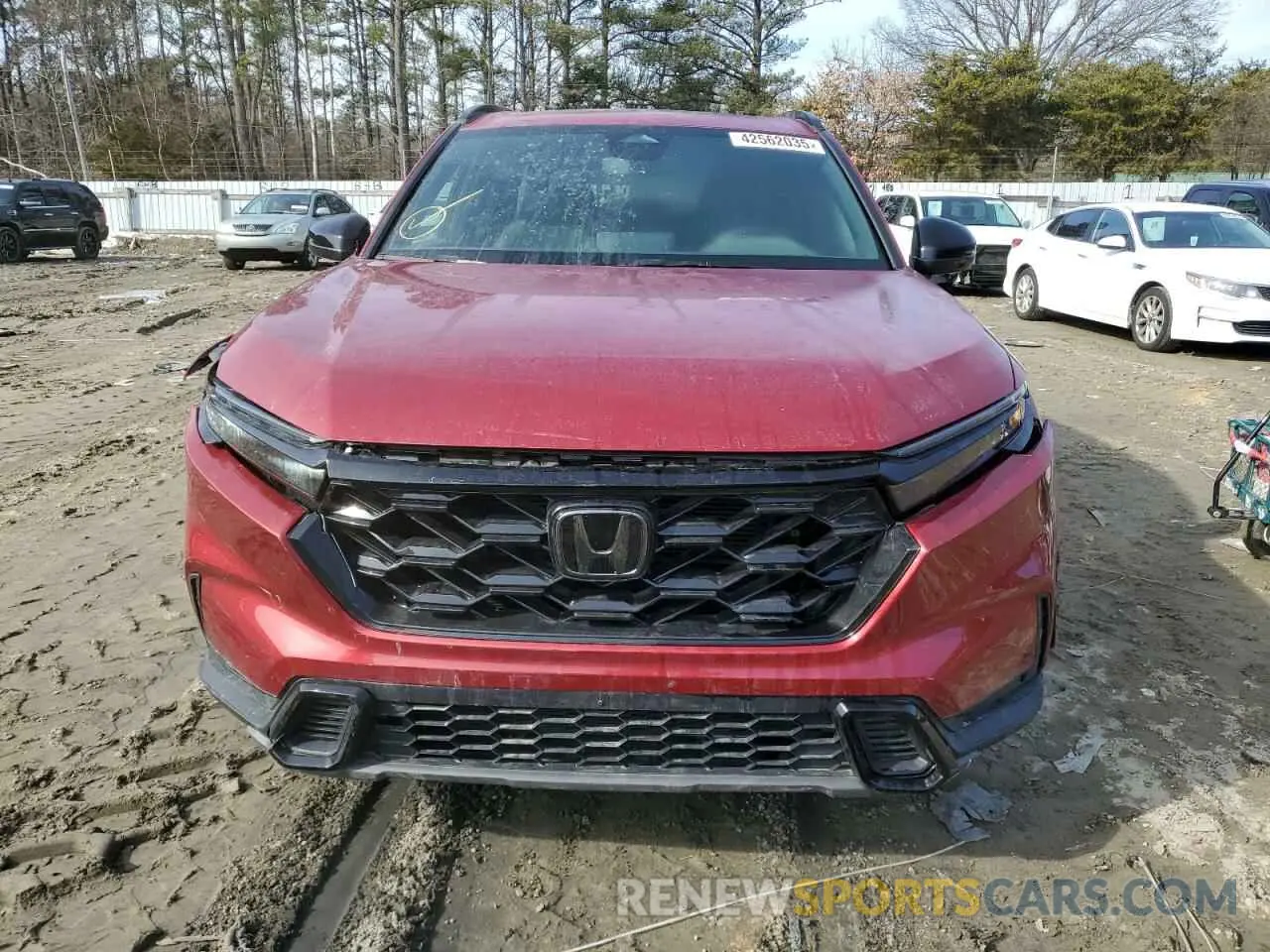 5 fotografías del automóvil dañado 5J6RS6H90PL004964 HONDA CRV 2023