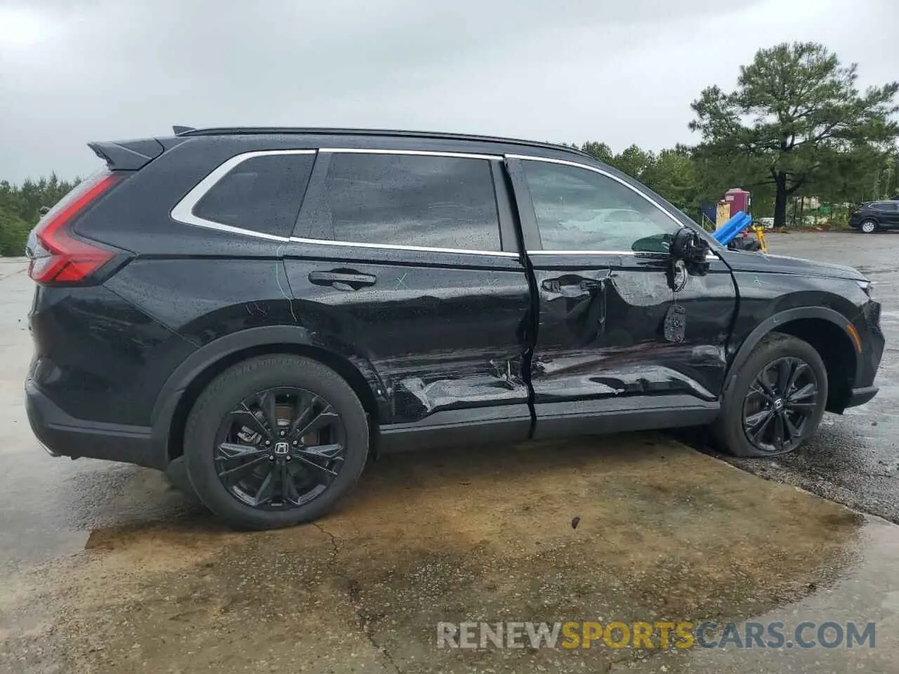 3 fotografías del automóvil dañado 5J6RS6H96PL001650 HONDA CRV 2023