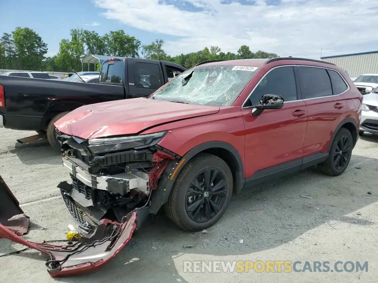 1 fotografías del automóvil dañado 5J6RS6H97PL005934 HONDA CRV 2023