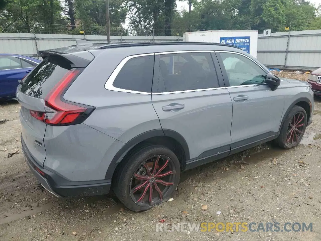 3 fotografías del automóvil dañado 5J6RS6H97PL007201 HONDA CRV 2023