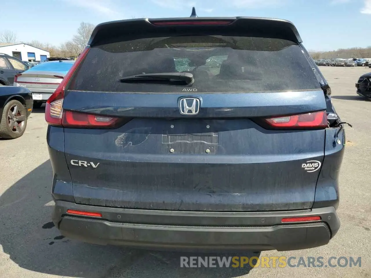 6 fotografías del automóvil dañado 7FARS4H77PE007005 HONDA CRV 2023
