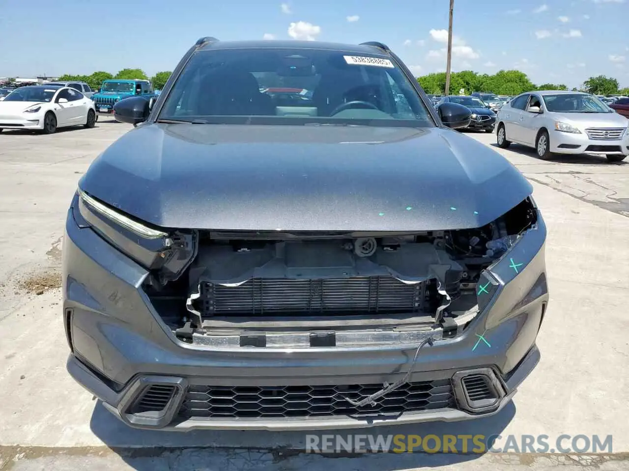 5 fotografías del automóvil dañado 7FARS5H53PE008737 HONDA CRV 2023