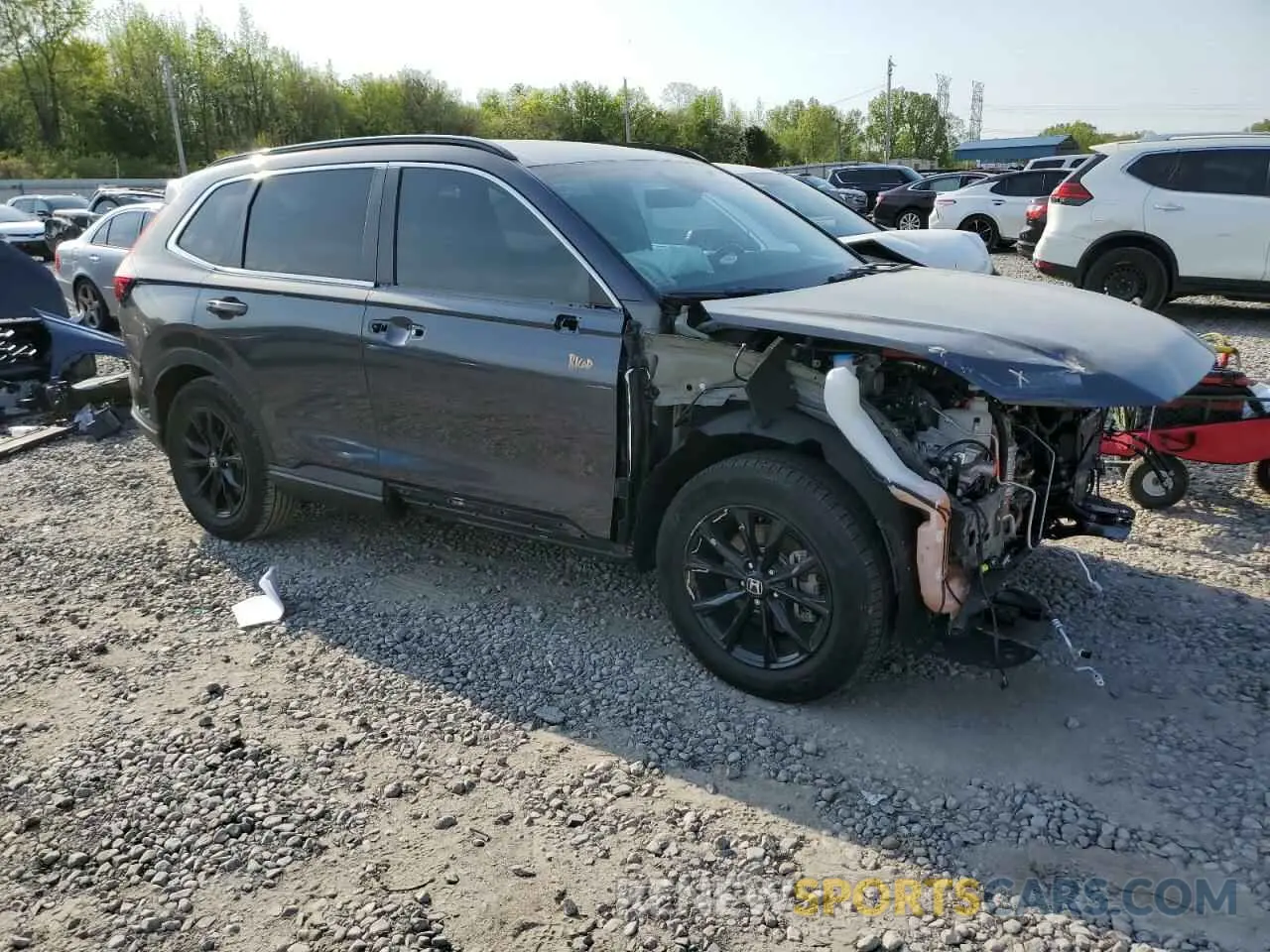 4 fotografías del automóvil dañado 7FARS5H56PE009834 HONDA CRV 2023