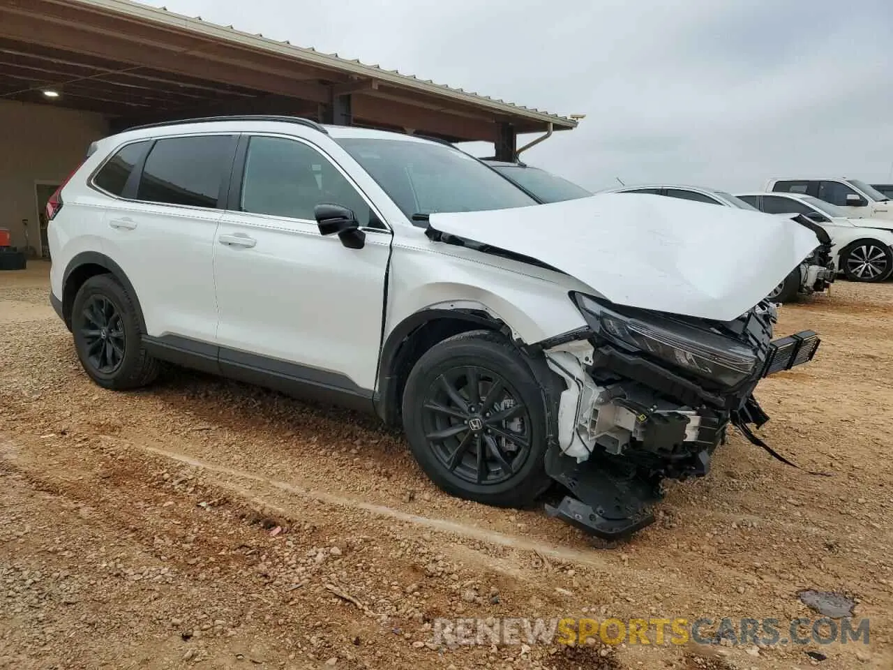 4 fotografías del automóvil dañado 7FARS5H57PE003492 HONDA CRV 2023