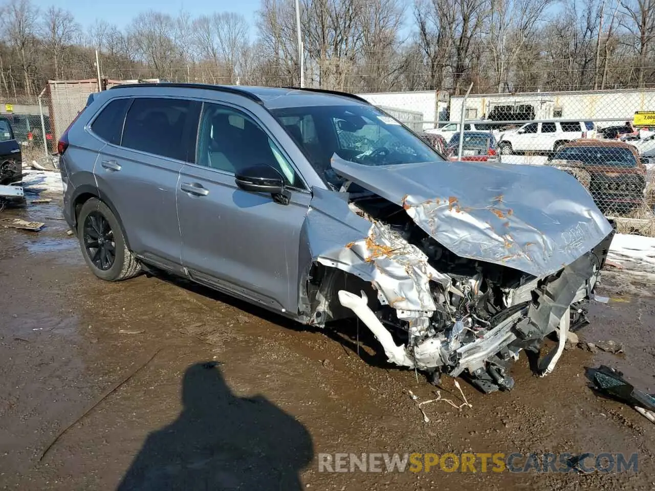 4 fotografías del automóvil dañado 7FARS6H52PE032517 HONDA CRV 2023