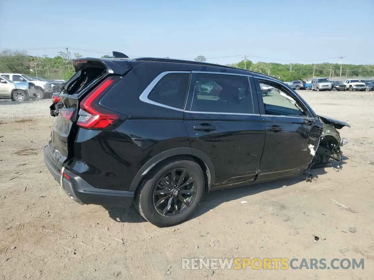 3 fotografías del automóvil dañado 7FARS6H57PE032710 HONDA CRV 2023