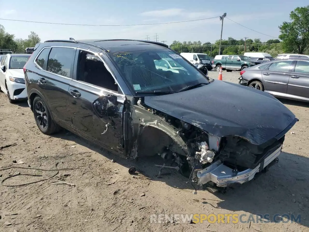 4 fotografías del automóvil dañado 7FARS6H57PE032710 HONDA CRV 2023
