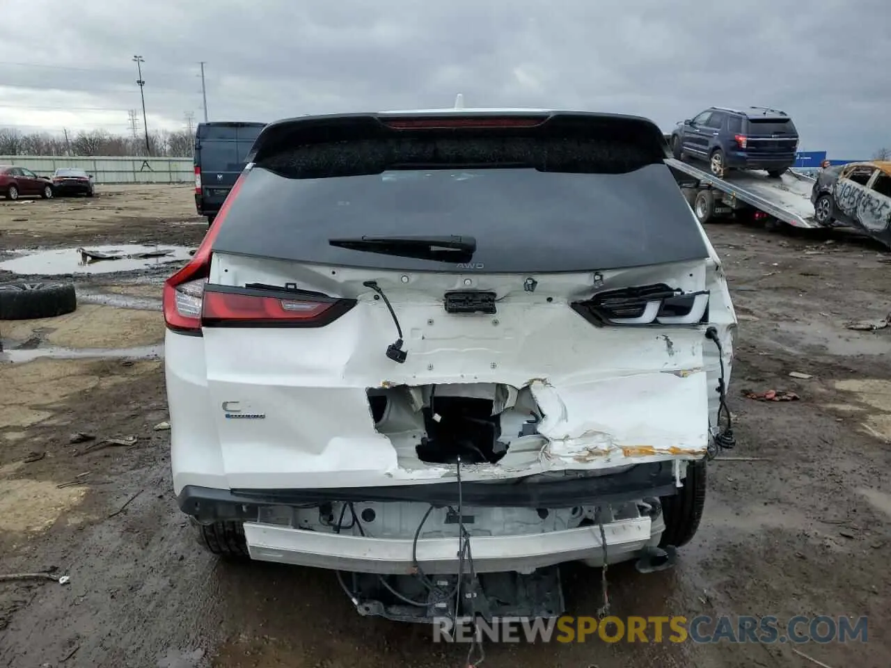 6 fotografías del automóvil dañado 7FARS6H93PE027572 HONDA CRV 2023