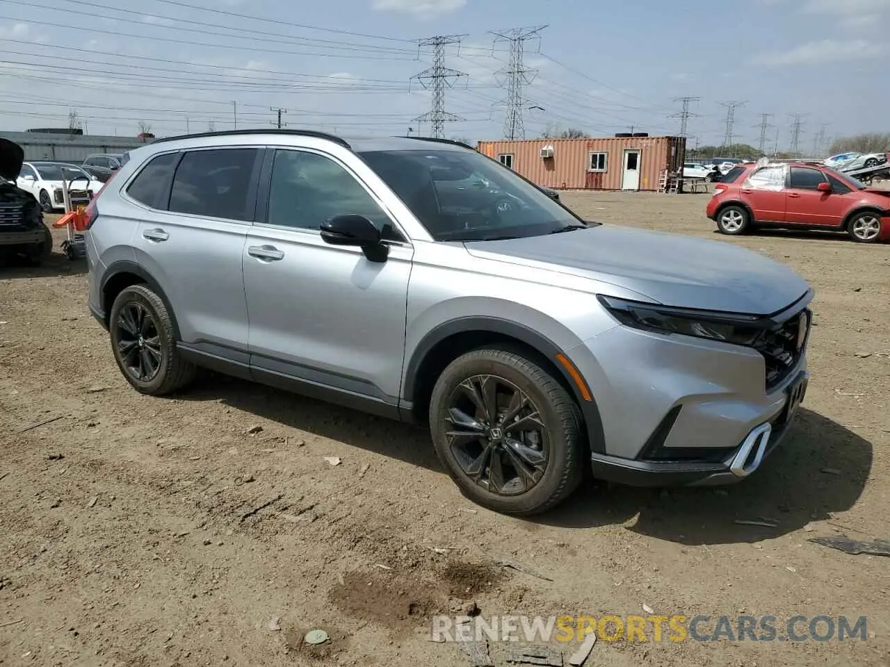 4 fotografías del automóvil dañado 7FARS6H95PE005704 HONDA CRV 2023