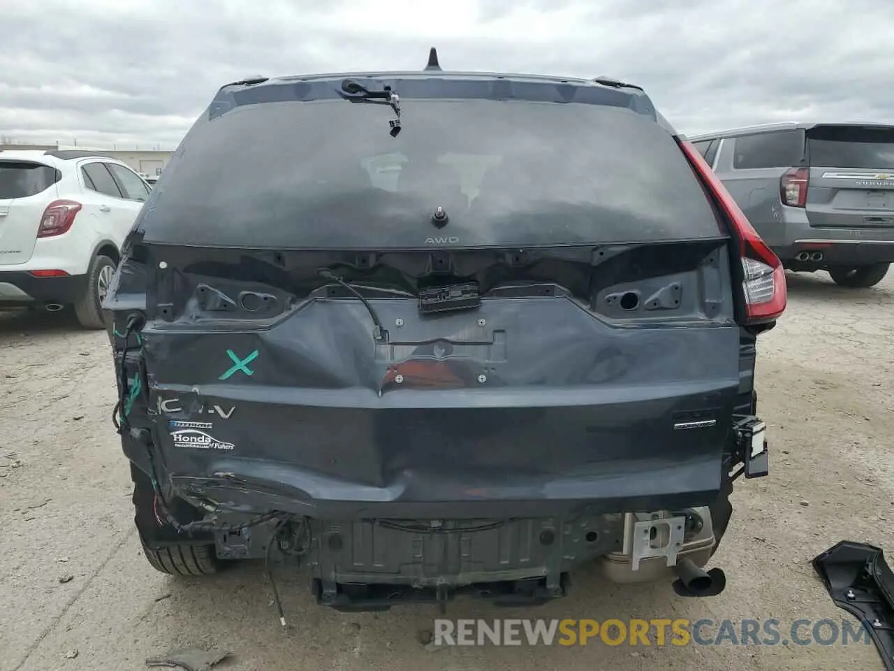 6 fotografías del automóvil dañado 7FARS6H96PE009812 HONDA CRV 2023