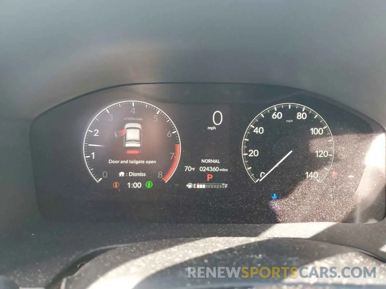 9 fotografías del automóvil dañado 2HKRS3H25RH302814 HONDA CRV 2024